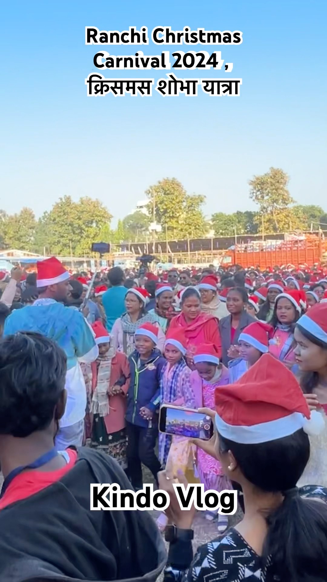 Ranchi Christmas Carnival 2024 , क्रिसमस शोभा यात्रा/video6